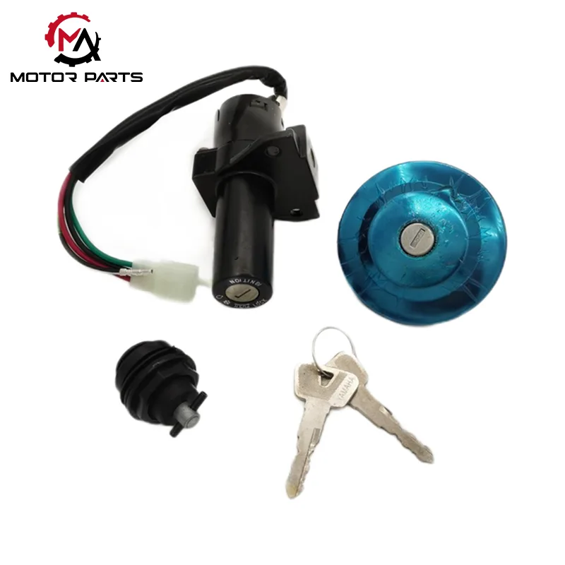 YAMAHA YBR125 TTR125 మోటార్‌సైకిల్ ఇగ్నిషన్ స్విచ్ ఫ్యూయల్ ట్యాంక్ క్యాప్ లాక్